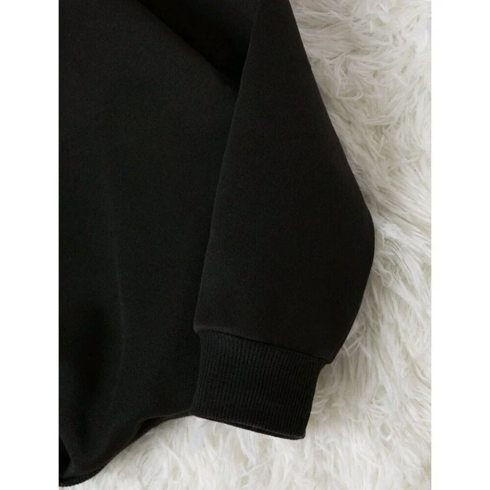 Sweater. Thermal polyester sweater, for women, Color Black, Size L..